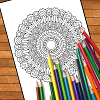 free coloring pages free mandala relaxing coloring pages intricate mandalas amazon geometric mandalas