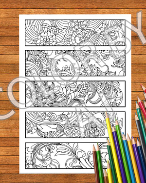 Adult coloring pages adult coloring bookmarks