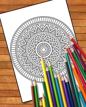 free coloring pages free mandala relaxing coloring pages intricate mandalas amazon geometric mandalas