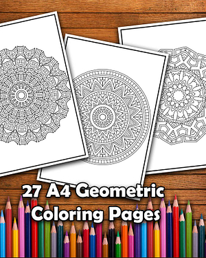 A4-Printable-Geometric Adult-Coloring-Pages-Download-Coloring-Pages