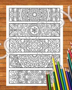 Adult coloring pages adult coloring bookmarks colorbyaj