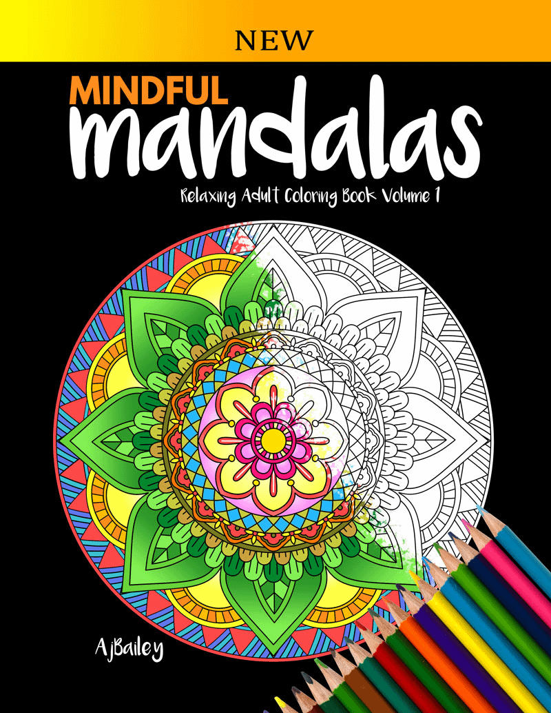 Adult Mandala Coloring Book