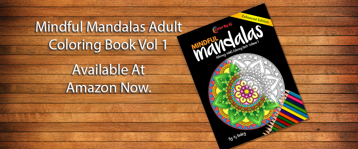 Mindful Mandalas Volume 1 Relaxing Adult Coloring Book