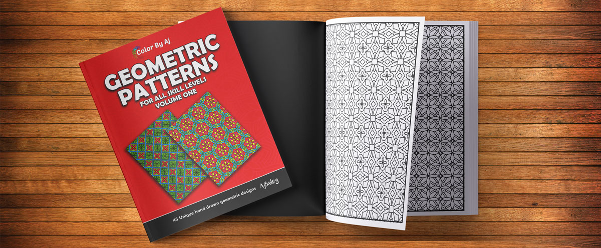 geometric patterns adult coloring book 1