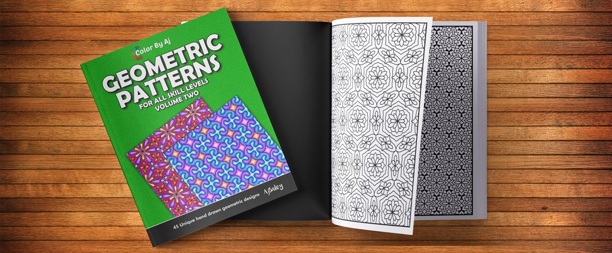 geometric patterns adult coloring book 2